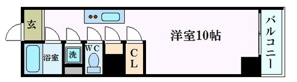 本川町駅 徒歩2分 7階の物件間取画像